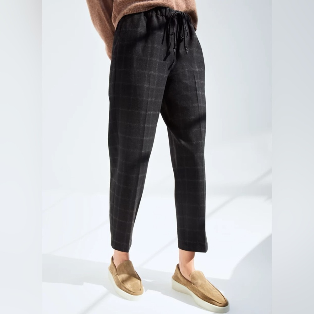 Aritzia Babaton Jimmy Checkered Pants Small